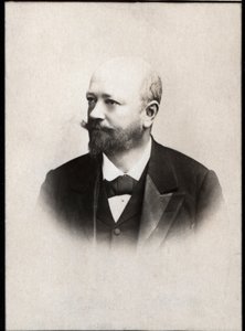 フランスの政治家、ヘンリーブーシェ（1847〜1927年）の肖像画。 作： French Photographer